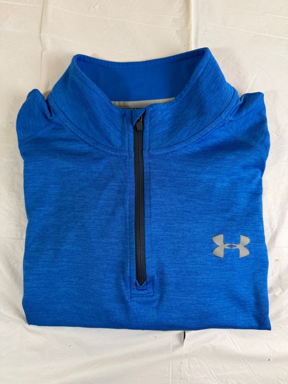 Under‎ Armour Blue Quarter-Zip Performance Pullover
